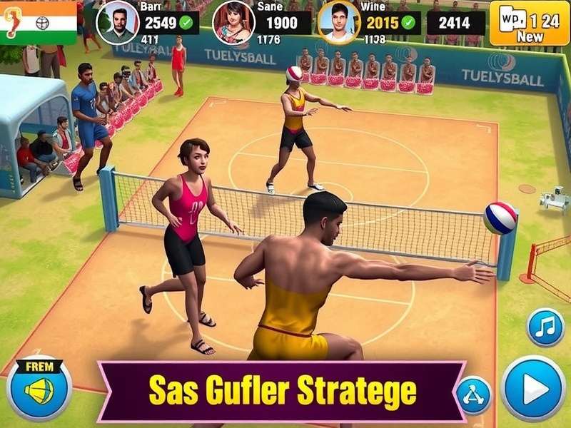 Volleyball Empire India Gameplay Strategy