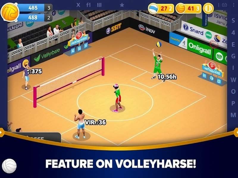 Volleyball Empire India Game Screenshot